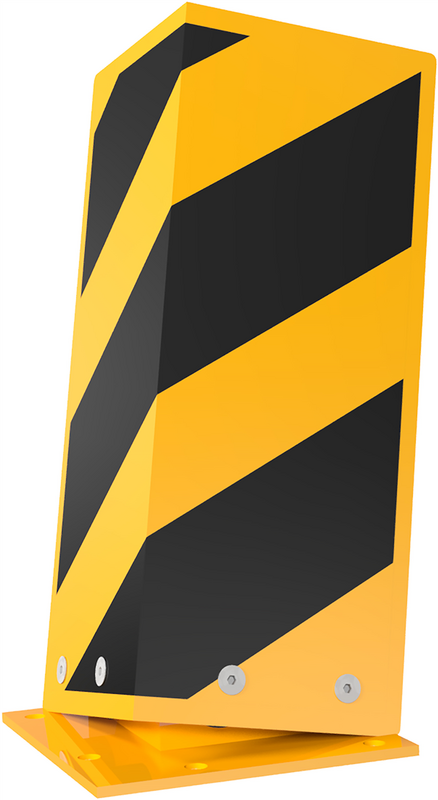 Pallet Racking Protector -Crash Guard-, Tiltable & Flexible (400mm)