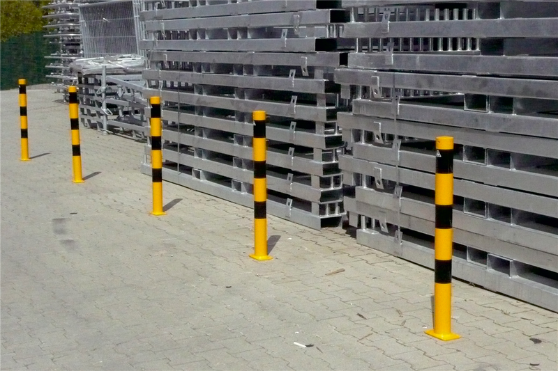 Safety Steel Bollards -Solid- (Ø89-108mm)