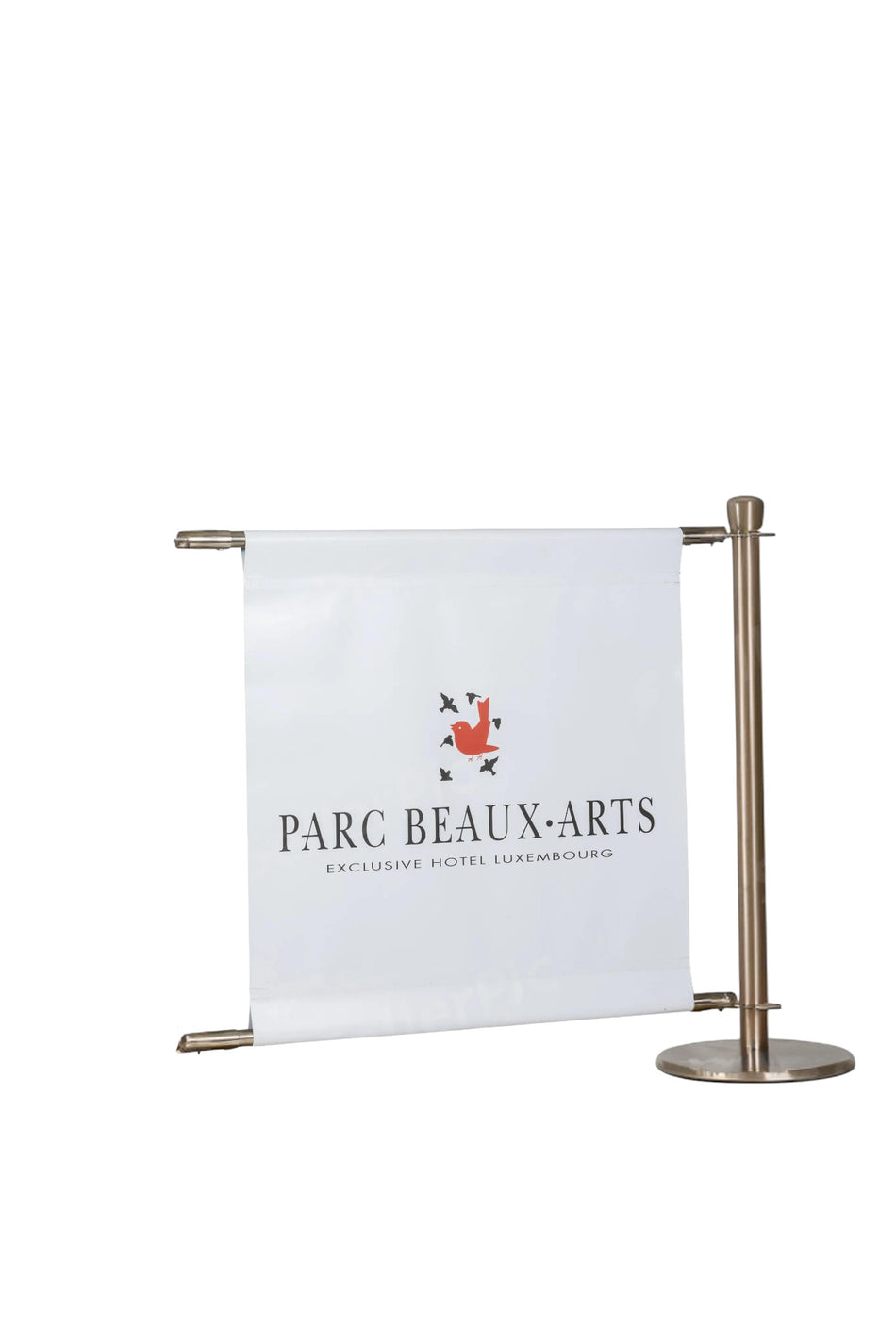 Extension Kit for Flexibarrier Café Barrier – Premium– 2 meter Custom Printed Banner