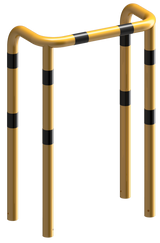 Anfahrschutzbügel, Doppelbügel Ø 76 mm