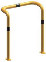 Anfahrschutzbügel beidseitig, tiefe Version