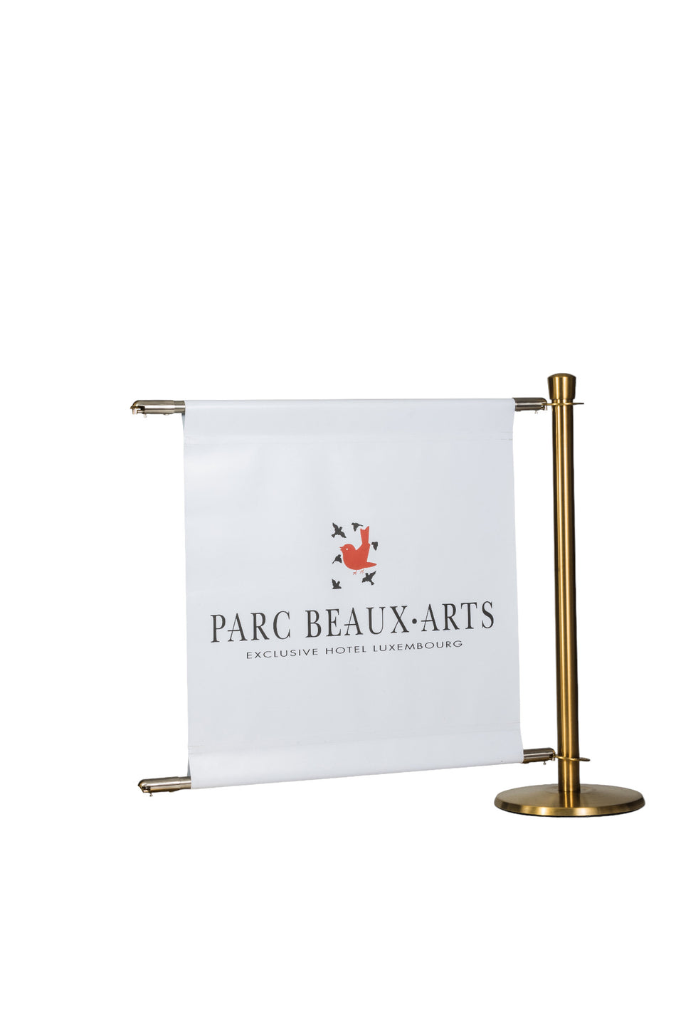 Extension Kit for Flexibarrier Café Barrier – Premium– 2 meter Custom Printed Banner