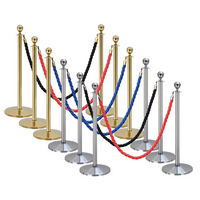 Posts & Ropes – VIP, Braided & Deluxe Barrier Solutions – Barriers4u ...