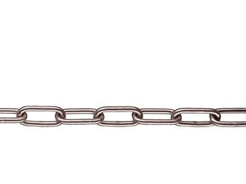 Barrier chain of steel, galvanized (Ø 6-10 mm, 25m rolls)