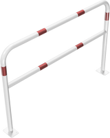 Schutzbügel aus Stahlrohr mit Querstange (Ø48mm)