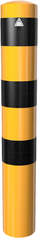 XXL Safety Steel Bollards - Solid - (Ø152-323mm)