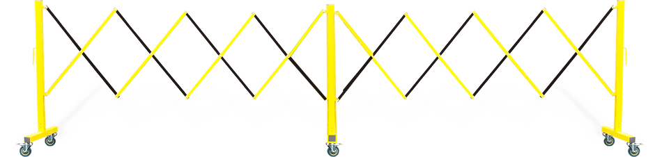 FlexiBarrier -Expanding Gate - on wheels (4.9 m)