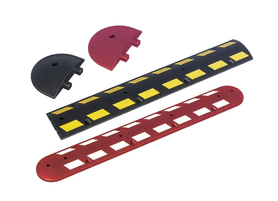 Modular Rubber Speed Bump – LONG Series – 56/75 mm