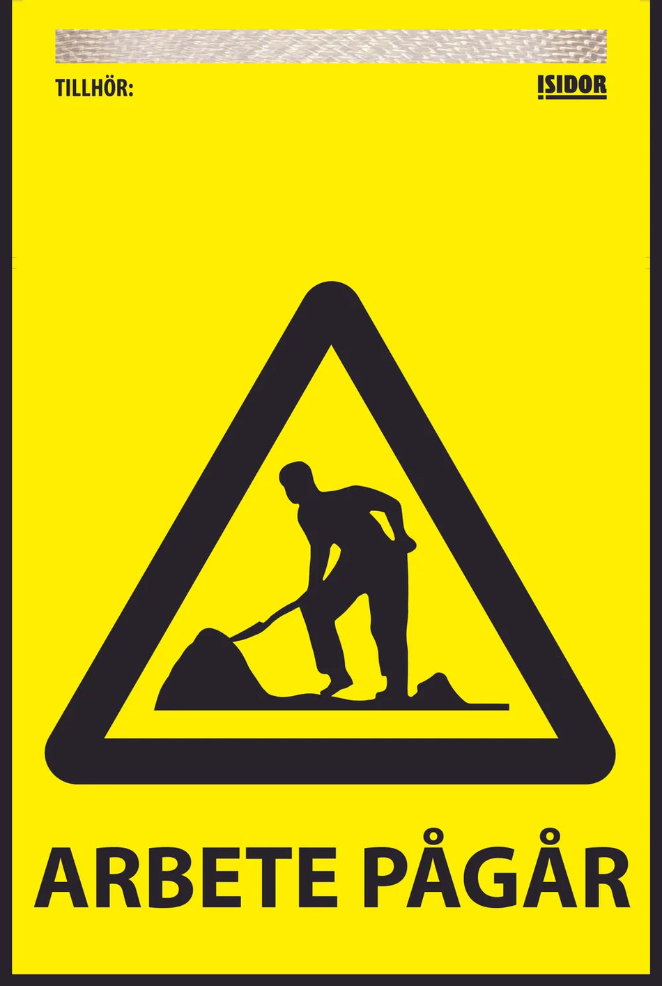 Isidor Warnungsflagge – Arbeit im Gange!