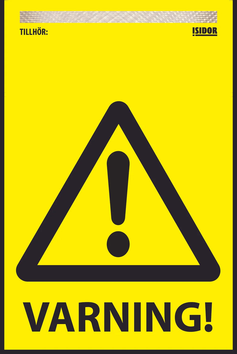 Isidor Warnungsflagge – Warnung