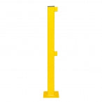 Impact Protection Railing System- BLACK BULL MD - for plugging down 70x70mm (modular)