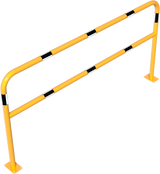 Schutzbügel aus Stahlrohr mit Querstange (Ø48mm)