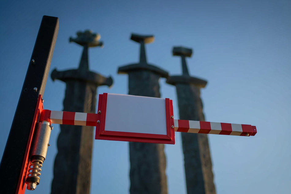 Safety Gate Sign Holder
