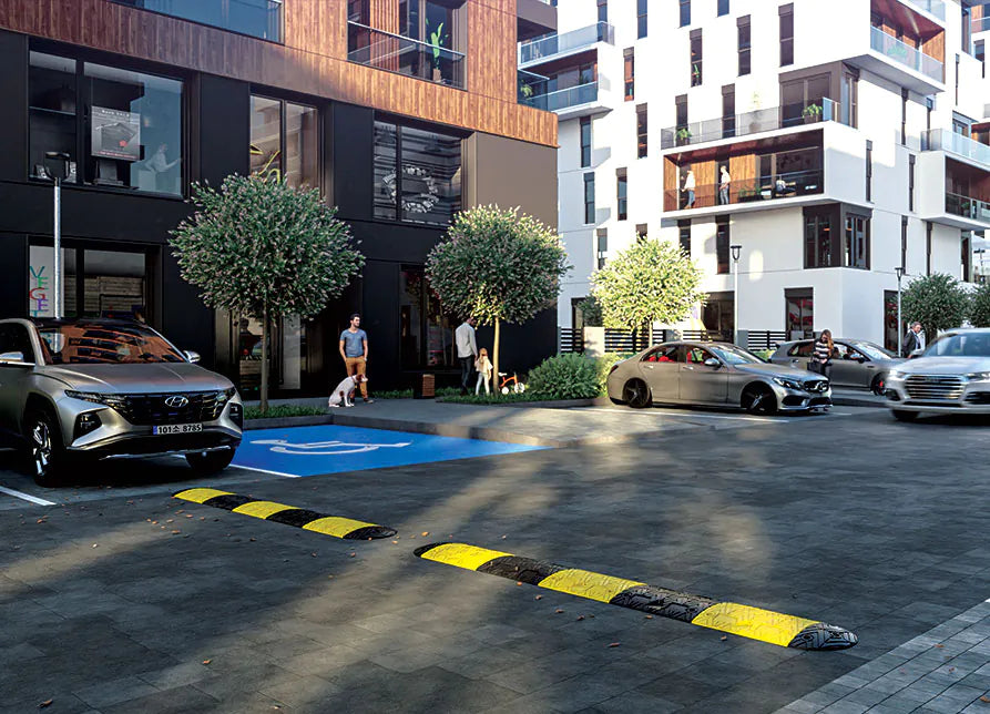 Rubber Speed Bump -Excellent- (50mm height)