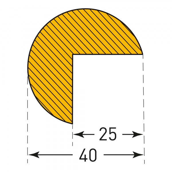 TRAFFIC-LINE Edge Protection Foam – Semi-Circular