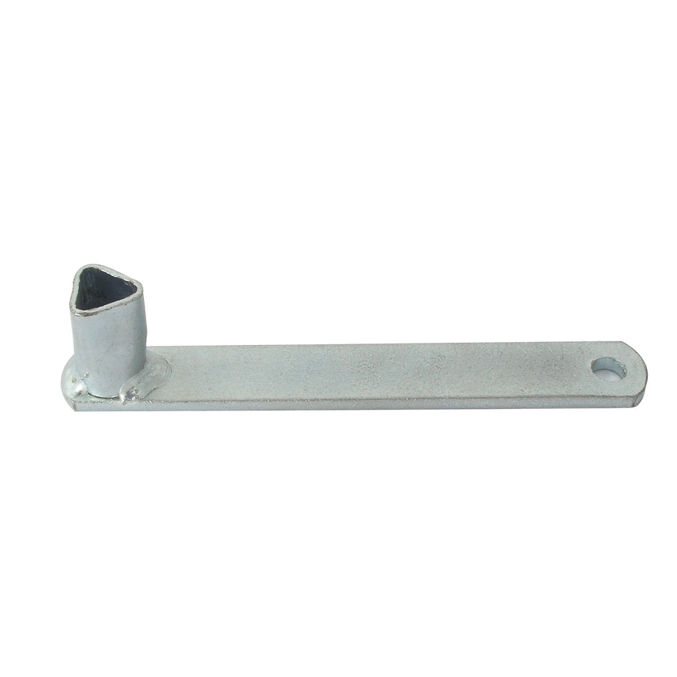 Triangular standard wrench for bollards