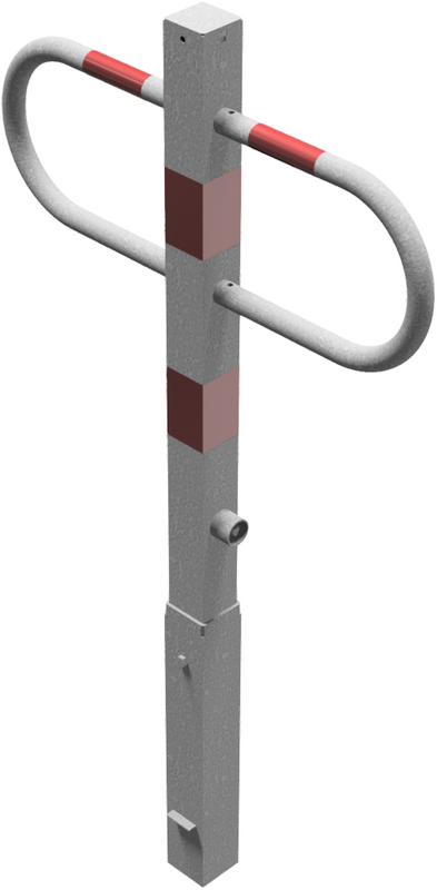 ParkGuard Removable Passage & Car-Park Barrier (900 mm Above Ground)