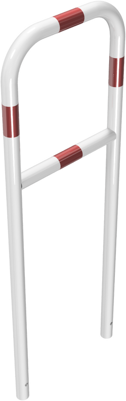 Hoops of steel tube with crossbar (Ø48mm)