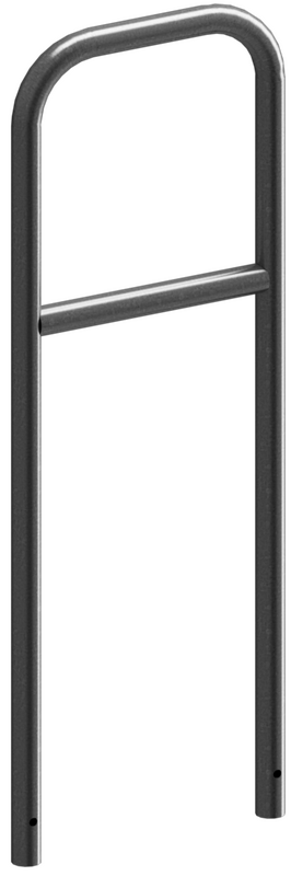 Hoops of steel tube with crossbar (Ø48mm)