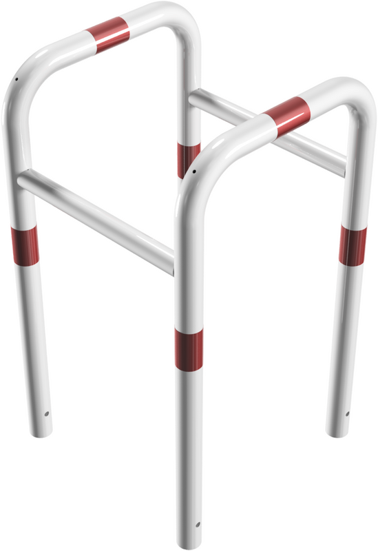 Anti-nudge hoop for trees and posts -Solid-