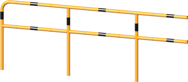 Cross bar steel tube Ø 48 mm for railing system (various colors)