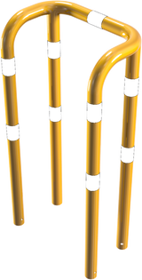 Anfahrschutzbügel, Doppelbügel Ø 76 mm