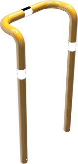 Anfahrschutzbügel beidseitig, tiefe Version