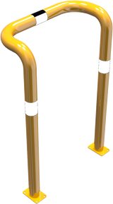 Anfahrschutzbügel beidseitig, tiefe Version