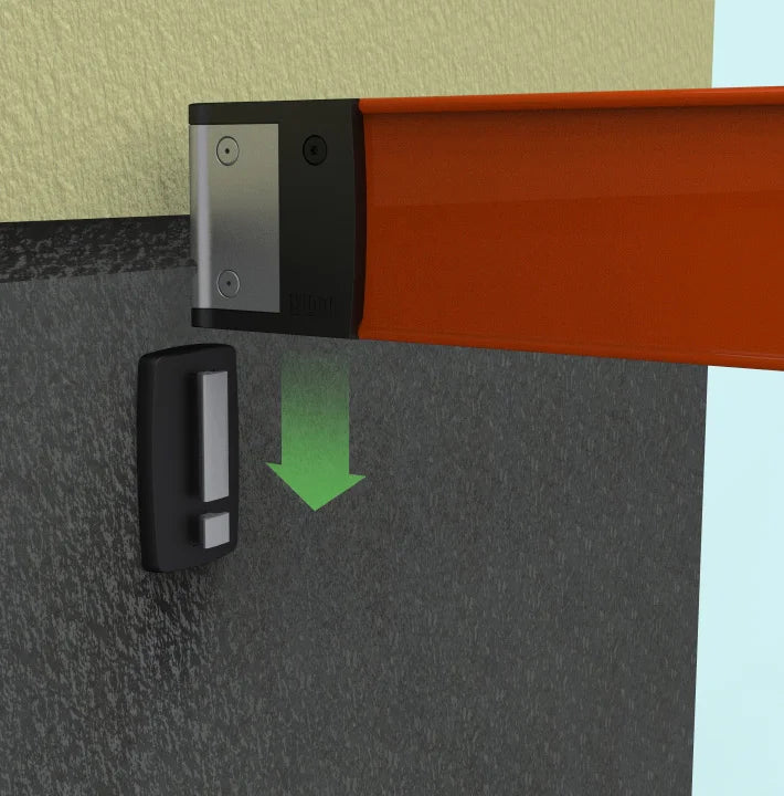 Isidor Wandhalterung für Schneerutschbalken