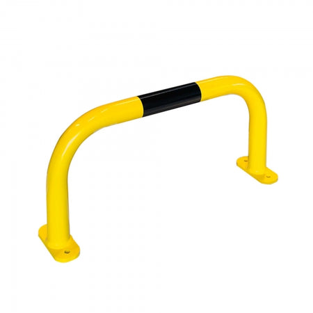 Black Bull Protection Guard mat, medium-duty indoor use, 350 x 750 mm, yellow and black color.