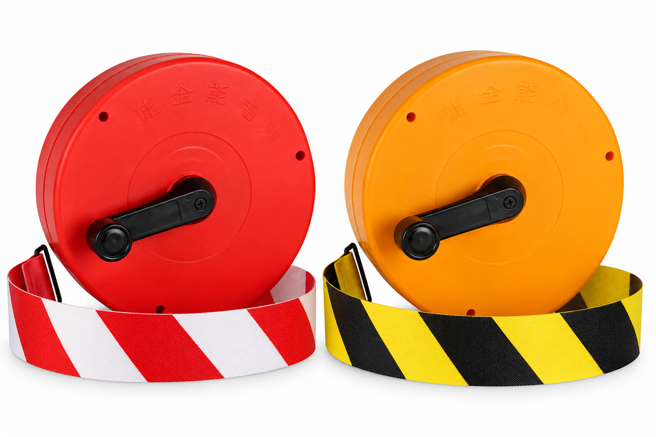 Reusable Warning Tape Reel – Manual Rewind – 50/100m