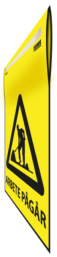 Isidor Warnungsflagge – Arbeit im Gange!