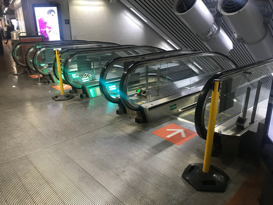 FlexiBarrier Belt Stanchion -Outdoor 250- (3.4m belt)