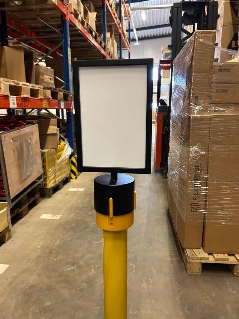 Sign Holder for Flexibarrier Outdoor 1050 / Safetypro 1050