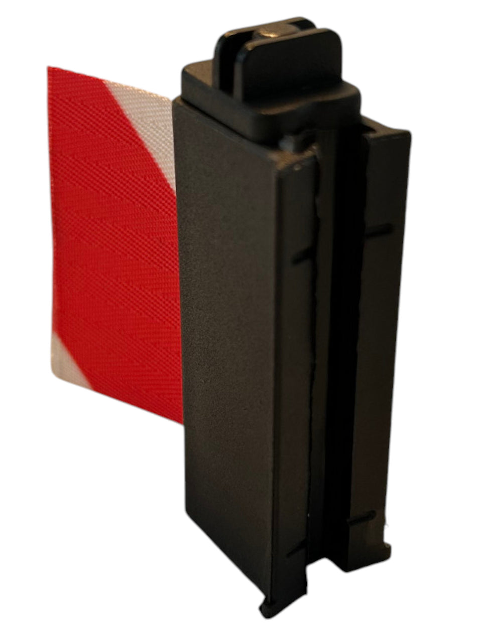 Flexibarrier Replacement Parts -Belt End- Outdoor/Safetyplus