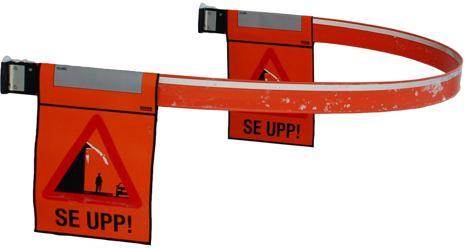 Isidor Snörasbom – Komplettset mit zwei Warnflaggen