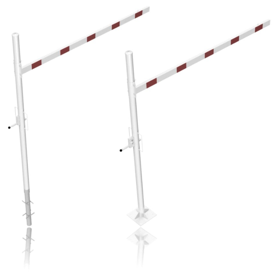 Adjustable Height Restriction Barrier -Premium- Pivoting Model (2-4.5m Width)
