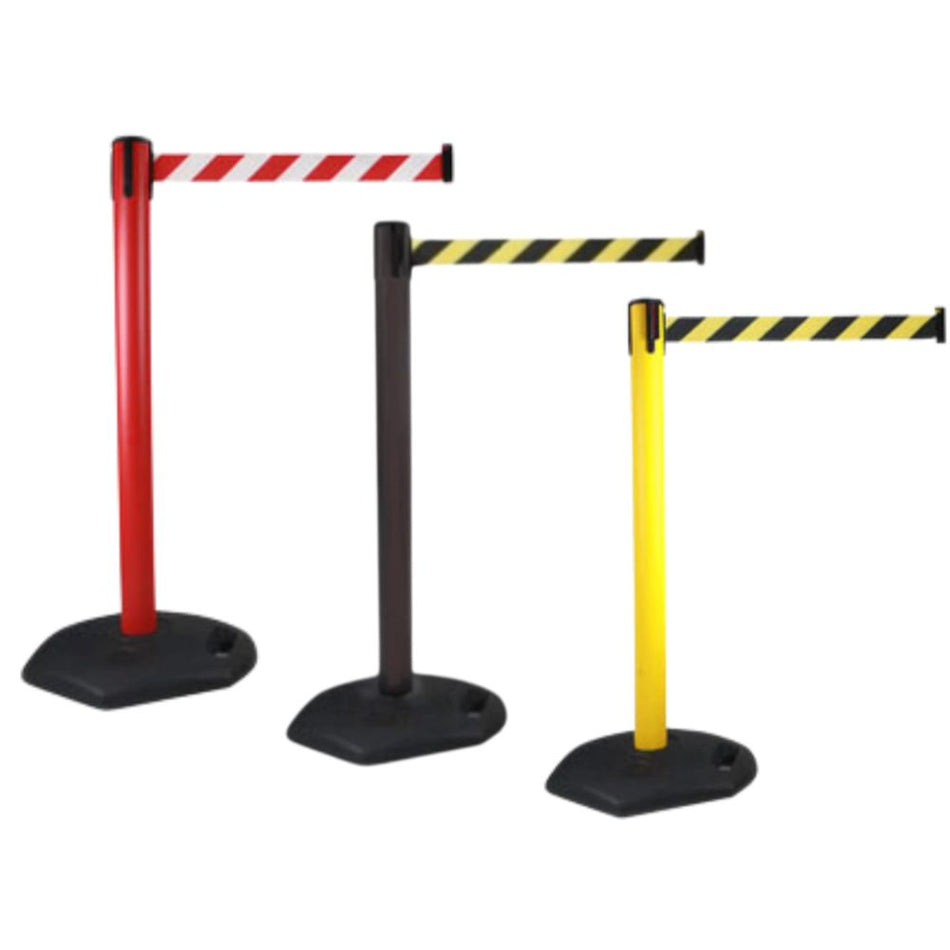 Flexibarrier Belt Stanchion -Basic Signal- (3.0m belt)