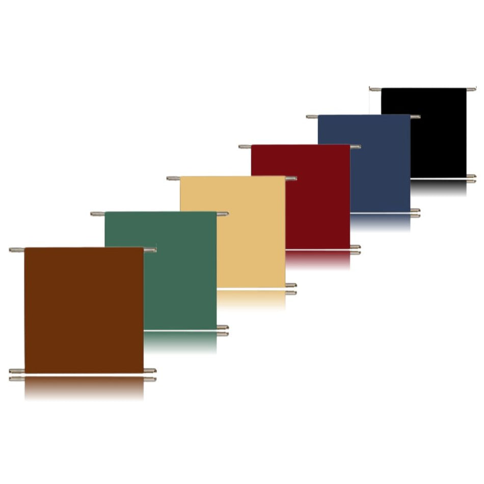 Plain Colored Café Banner – Double-Sided | Multiple Sizes & Materials