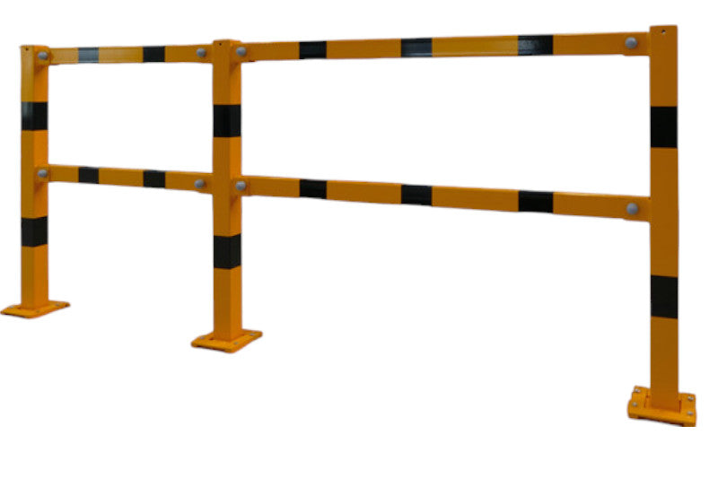 Protective railing -Brooklyn- removable for temporary opening of access routes (modular)