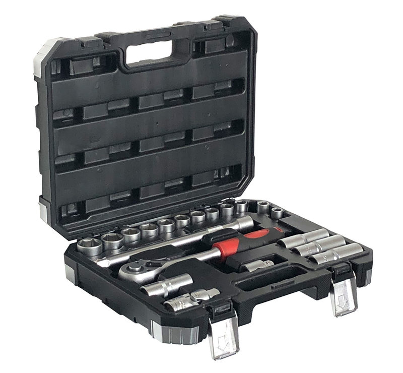 Socket Wrench Kit – 20-Piece Set