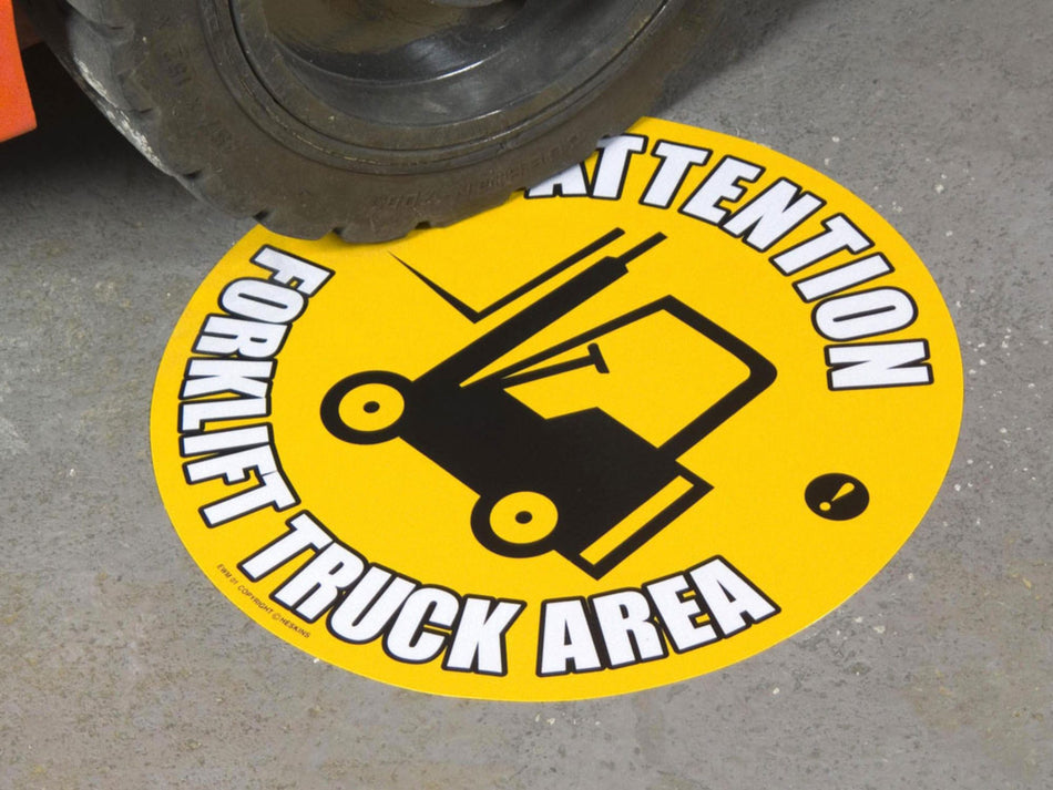Floor Markers & Safety Signs (450mm ø)