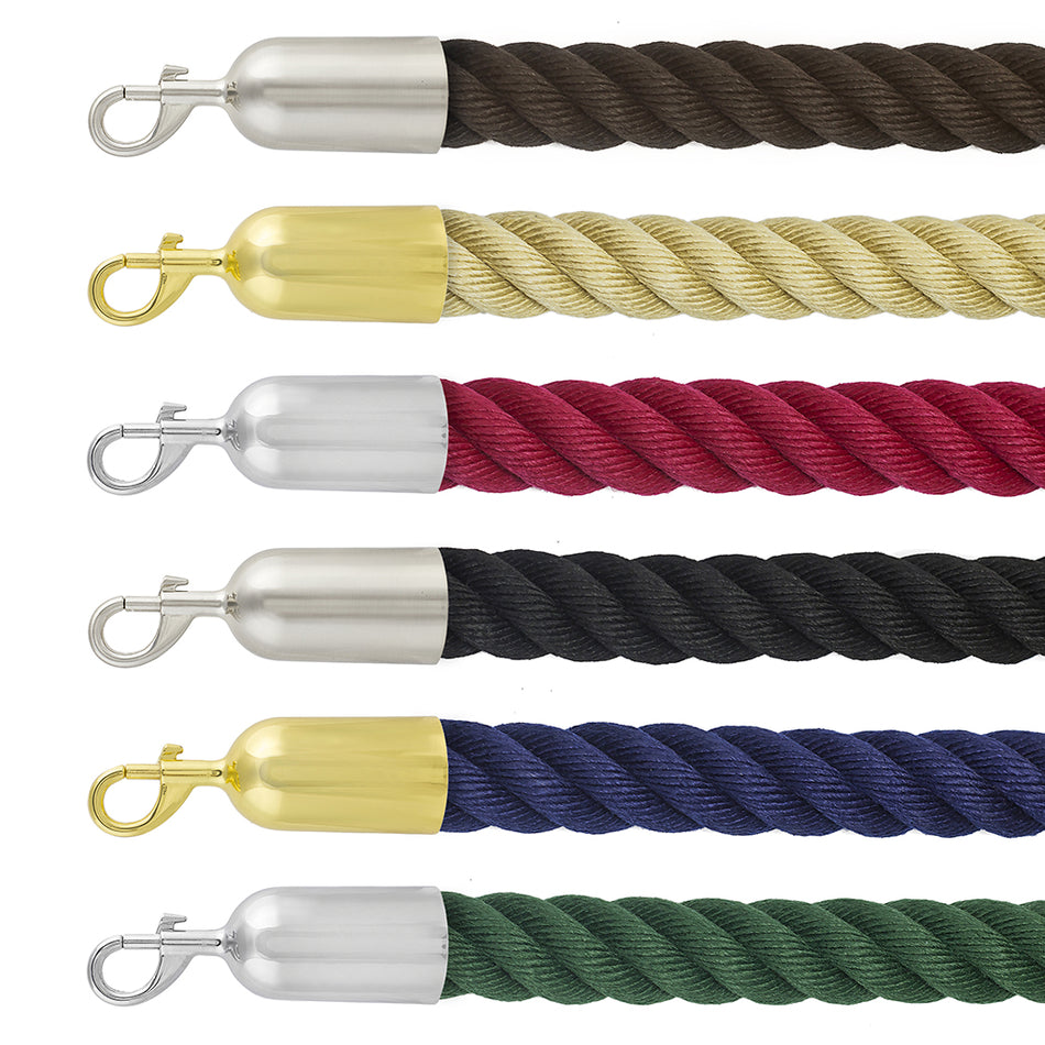 Barrier rope -Premium- with snap-ends