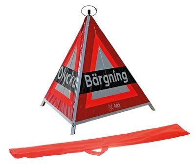 Ihopfällbar tältskylt - Bärgning/Olycka/Bärgning