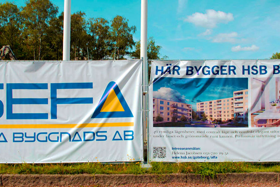 Advertising Banner for Temporary Fencing