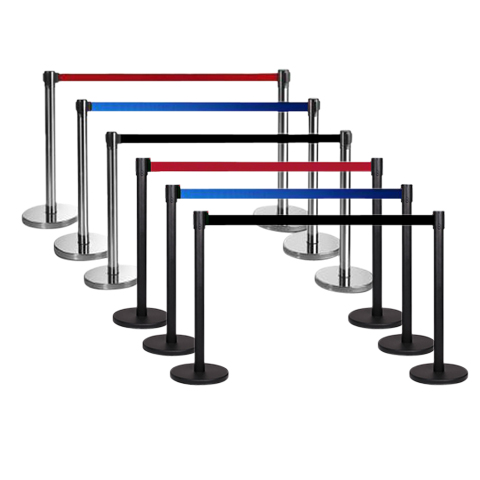 Flexibarrier Belt Barrier Set -Basic- Including 3m Retractable Belt