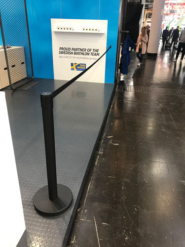 Flexibarrier Belt Barrier Set -Basic- Including 3m Retractable Belt