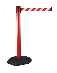 Flexibarrier Belt Stanchion -Basic Signal- (3.0m belt)