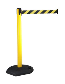 Flexibarrier Belt Stanchion -Basic Signal- (3.0m belt)