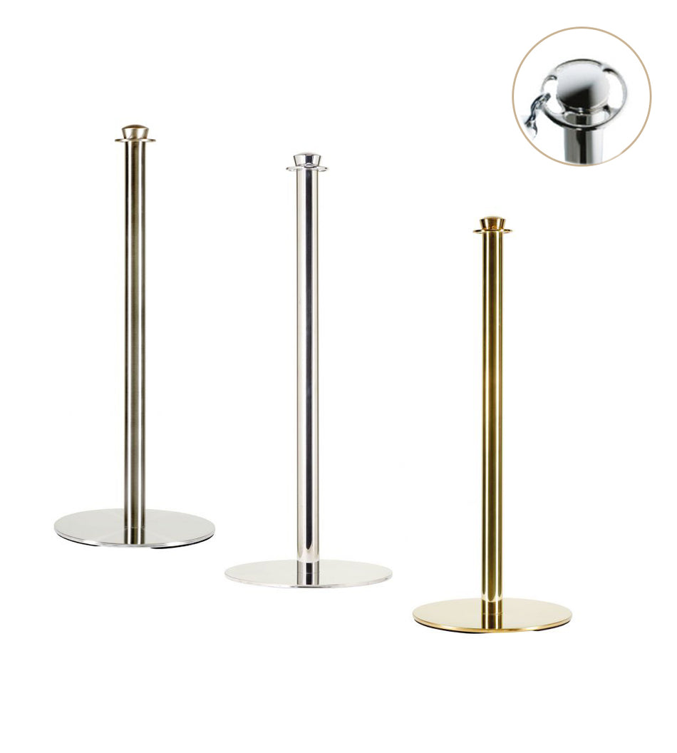 Post & Rope Barrier  -Viaguide Style-